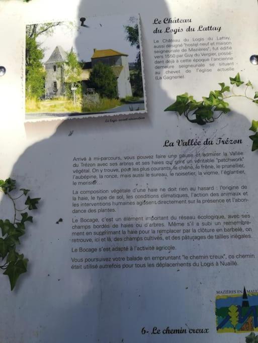 Mazieres-en-Mauges Le Logis Cholet 49300 Lieu Exceptionnel En Famille Ou Amis 빌라 외부 사진